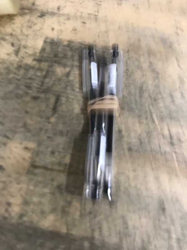 Photo 1 of *3 PACK* Pilot Gel Ballpoint Pen, Hi-Tec 05, Black (LH-20C5-B)