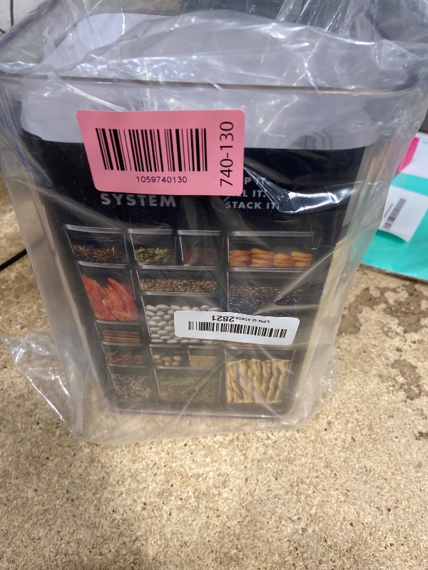 Photo 1 of **SEE NOTES***OXO Steel POP Container Big Medium Square - 4.4 Qt for Flour, Sugar and More,Grey