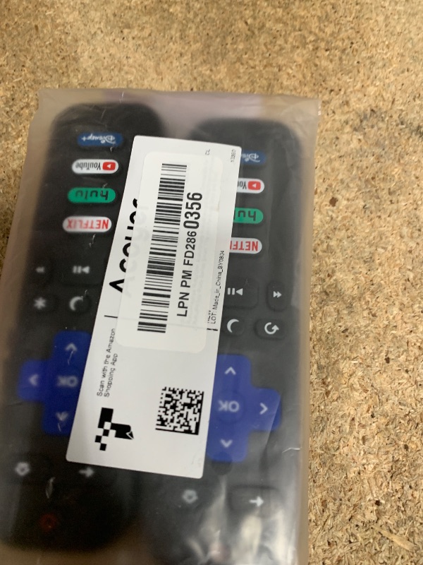 Photo 1 of (Pack of 2) Replacement Remote Control Only for Roku TV, Compatible for TCL Roku/Hisense Roku/Onn Roku/Sharp Roku/Element Roku/Westinghouse Roku/Philips Roku Smart TVs (Not for Roku Stick and Box)