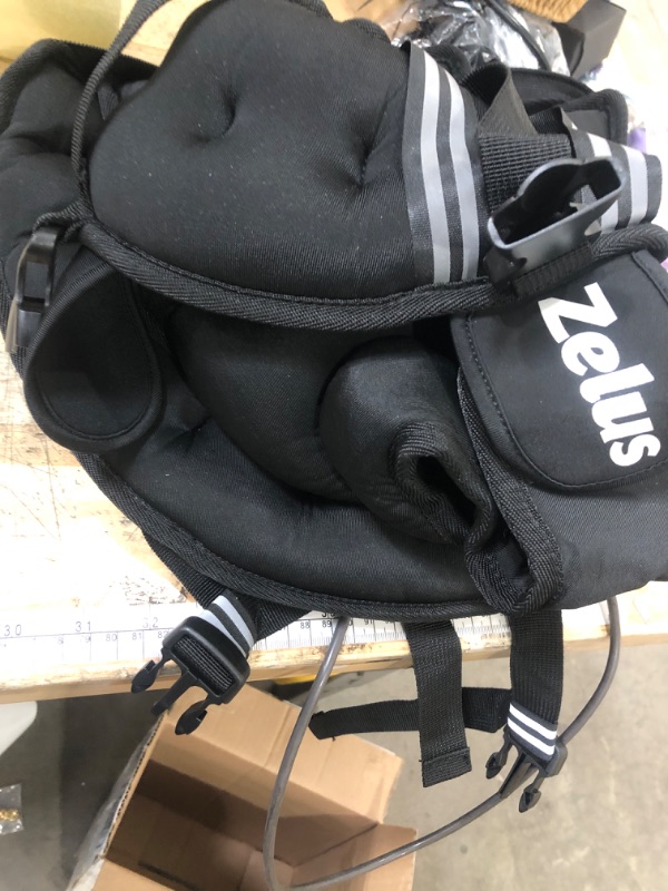 Photo 1 of ***COMES IN A DIFFERENT BOX*** ZELUS Weighted Vest, 6lb/8lb/12lb/16lb/20lb/25lb/30lb Weight Vest with Reflective Stripe for Workout, Strength Training, Running, Fitness, Muscle Building, Weight Loss, Weightlifting, Black(30 lb)