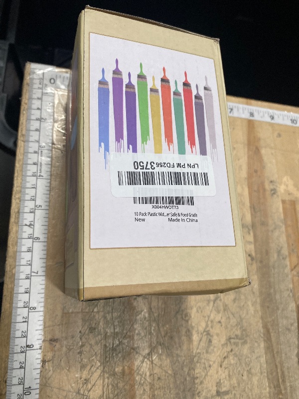 Photo 1 of 10 Pack Plastic Wide Mouth Mason Jar Lids for Ball, Kerr and More - Multicolor Storage Caps for Mason Jars, Canning Jars - Leak-Proof, Dishwasher Safe & Food Grade