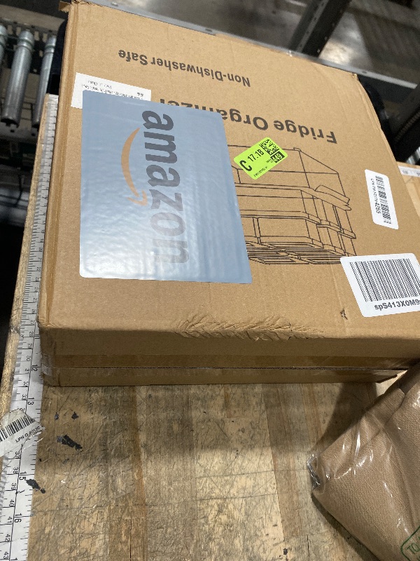 Photo 1 of 10 Pack Refrigerator Pantry Organizer Bins, Stackable Fridge Organizer Bins with Lids, Clear Plastic Food Storage Bins for Kitchen, Countertops, Cabinets, Fridge, Drinks, Fruits, Vegetable, Cereals