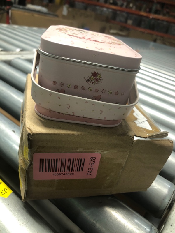 Photo 1 of (see images for size) iplusmile Decorative Cookie Tin with Lids, Vintage Cookie Packing Box, Retro Empty Candy Container