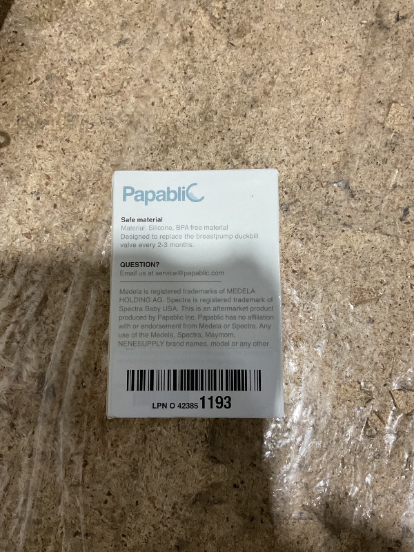 Photo 1 of [6-Count] Papablic Duckbill Valves for Spectra and Medela, Replaceable Duckbill Valves for Spectra S1 Spectra S2 valves and Medela Pump in Style, BPA/DEHP Free White