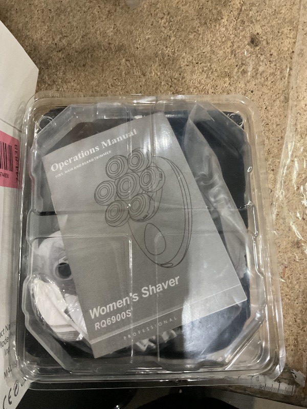 Photo 1 of ***FOR PARTS ONLY/NON-FUNCTIONAL*** Electric Razors for Women, Rotary Shaver for Legs, Bikini, and Underarms Hair Removal, Wet & Dry Waterproof Grooming Kit, Cordless Lady Trimmer