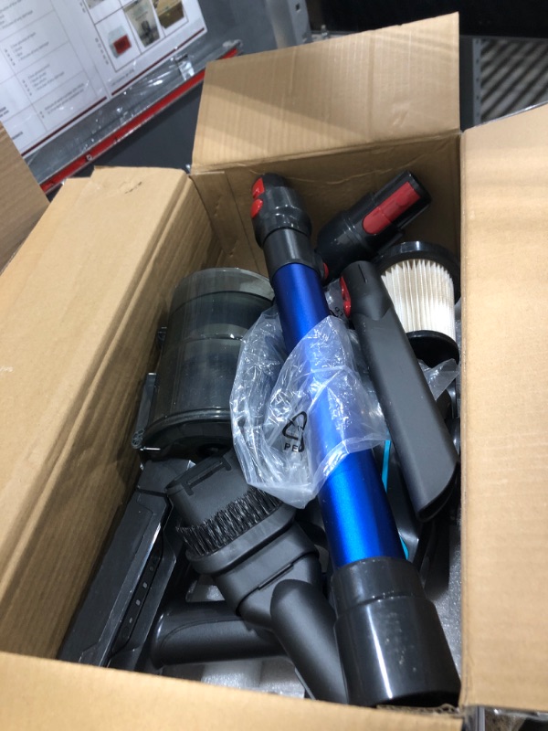 View 2 of ** For parts only ** NADALY Cordless Vacuum Cleaner for Home, 8-in-1 Powerful Stick Vacuum Cordless with 45Mins Runtime, Anti-Tangle, Lightweight, 1.5L Dust Cup, Rechargeable Vacuum for Hardwood Floor Carpet Pet Hair