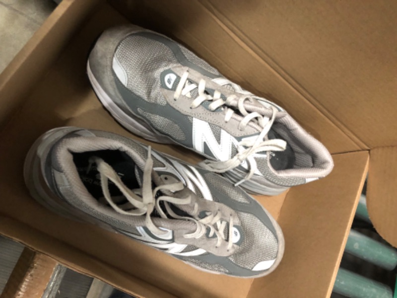 View 3 of (used)(see images) New Balance Men's FuelCell 990 V6 Sneaker, Grey/Grey, 13 X-Wide US