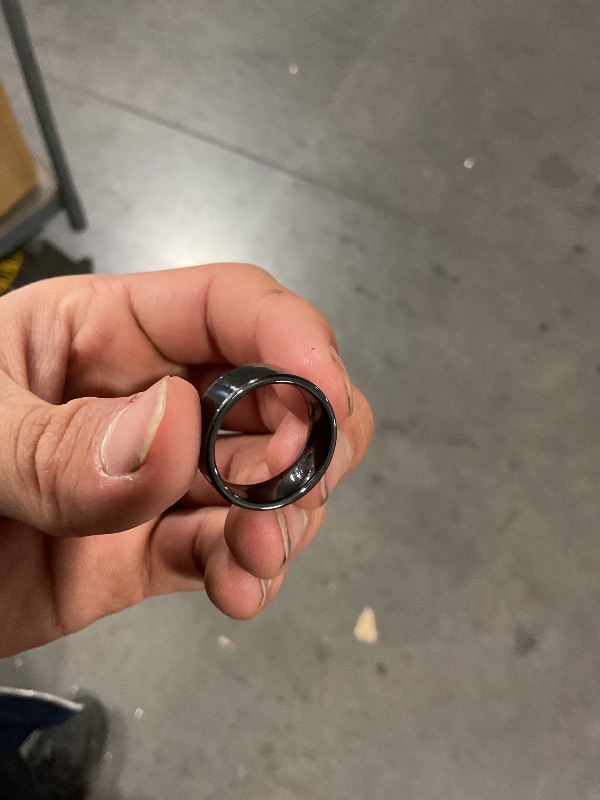 Photo 1 of CNICK Tesla Smart Ring Accessories: Ceramic Ring for Model 3/Y/X/S and Cybertruck to Replace Key Card Key fob. (7, Black)