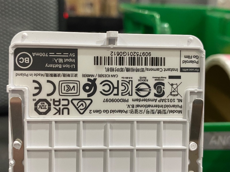 Photo 1 of Polaroid Go Generation 2 - Mini Instant Camera + Film Bundle (16 Photos Included) - White (6282)