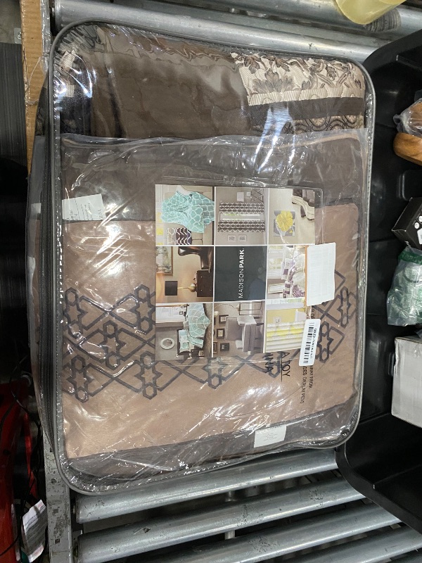 Photo 1 of Madison Park Princeton Reversible Quilted Bedspread Set, Solid Reverse Summer Breathable, Lightweight All Season Bedding Layer, Matching Shams, Bedspread Queen(102"x118"), Red 5 Piece