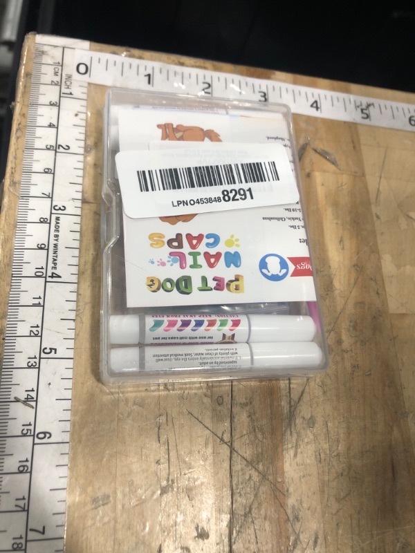 Photo 1 of 100pcs Dog Nail Caps, VICTHY Dog Claw Caps/Nail Cover with Glue and Applicators (S)