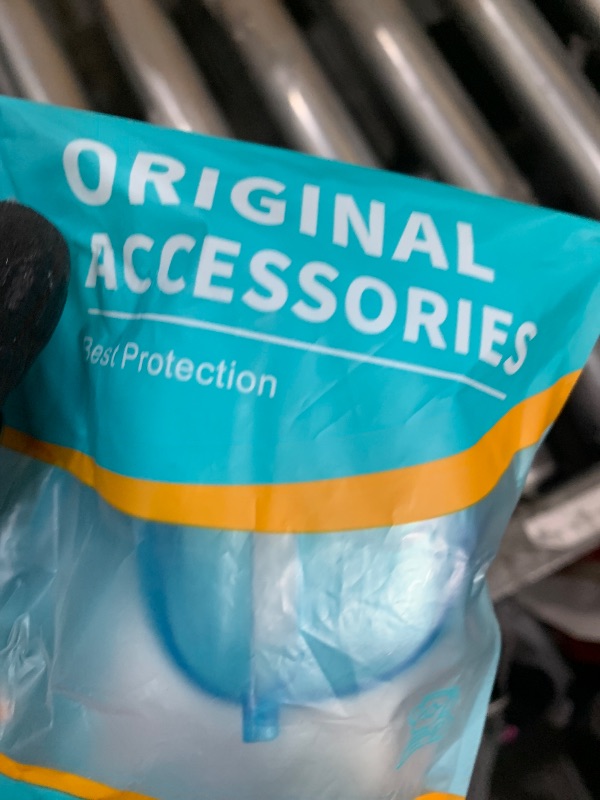 Photo 1 of [Upgrade Lock] Case for Bose Ultra Open Earbuds(2024), VAEKNVG Shock-Absorbing Protective Armor Cover for Bose Ultra Open Earbuds Accessories, TPU Hard Shell with Carabiner (Clear Blue)