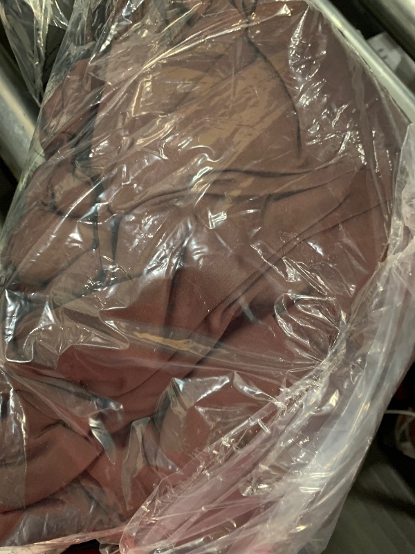 Photo 1 of 10 ft x 10 ft Wrinkle Free Brown Backdrop Curtain for Parties, Wedding Brown Photo Backdrop Drapes, Fabric 2 Panels 5x10ft for Baby Shower Photoshoot Engagement Birthday Photography Background