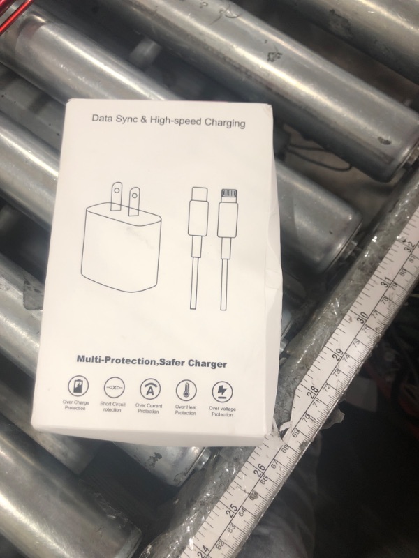 Photo 1 of [Apple MFi Certified]Long iPhone Fast Charging Cable,3Pack 20W Phone Charger USB C Charger Block Plug+6Foot Type C to Lightning Cord for iPhone 14/Pro/Pro Max/Plus/13/12/11/XS/XR/X/SE2022/iPad/AirPods