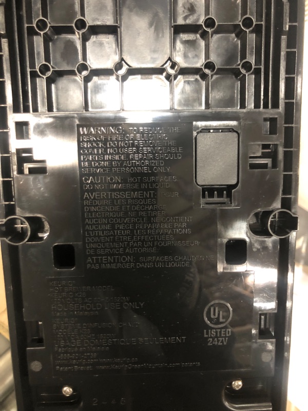 Photo 1 of 
Keurig K-Elite Single Serve K-Cup Pod Coffee Maker, with Strength and Temperature Control, Iced Coffee Capability, 8 to 12oz Brew Size, Programmable,...
