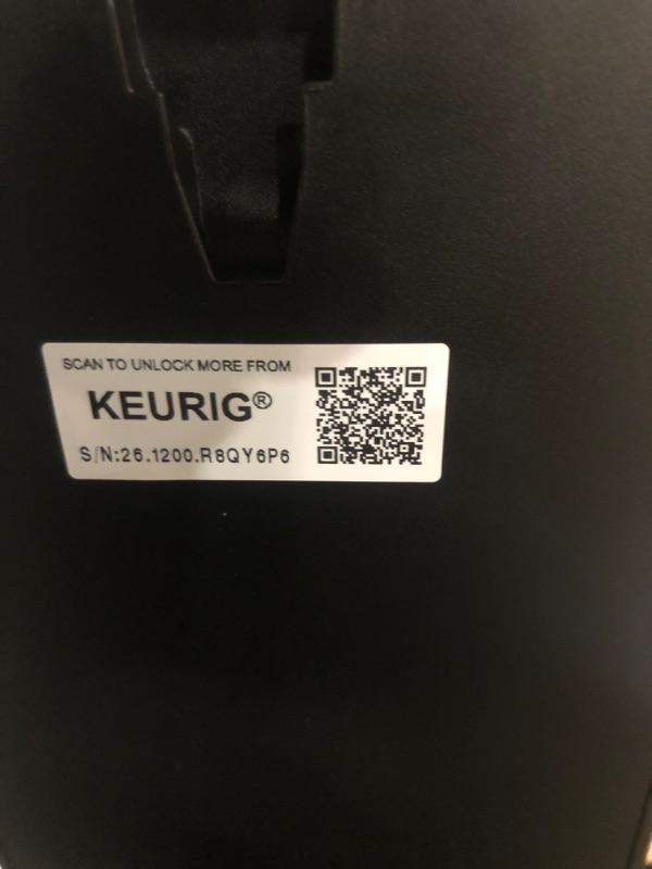 Photo 1 of 
Keurig K-Elite Single Serve K-Cup Pod Coffee Maker, with Strength and Temperature Control, Iced Coffee Capability, 8 to 12oz Brew Size, Programmable,...
