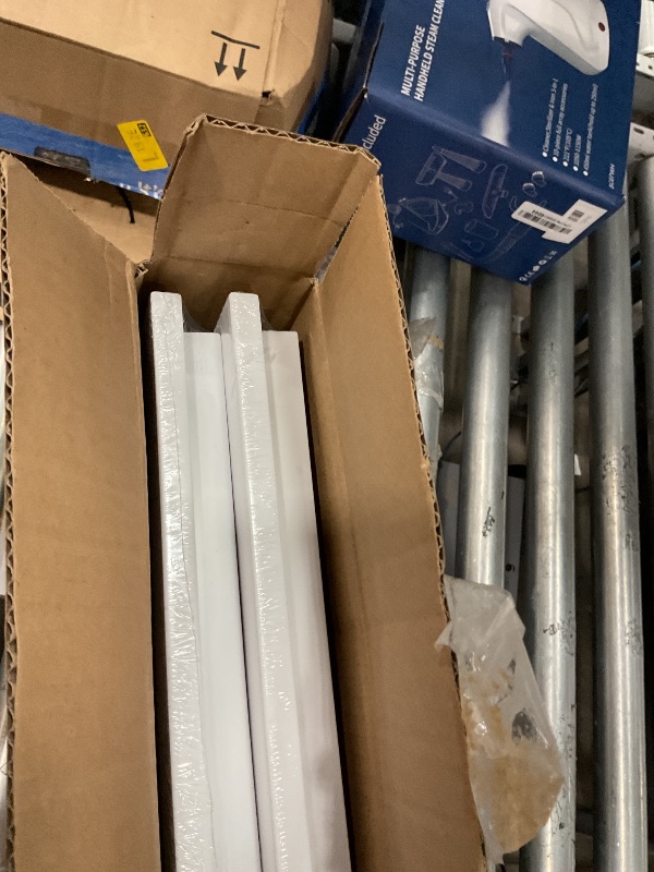 Photo 1 of [2-Pack] Kids Art Frames, 8.5x11 Front Opening Kids Artwork Frames Changeable, White Artwork Display Storage Frame for Wall, Holds 50 Pcs, for 3D Picture, Crafts, Hanging Art, Portfolio