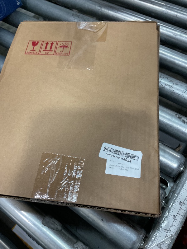 Photo 1 of [2-Pack] Kids Art Frames, 8.5x11 Front Opening Kids Artwork Frames Changeable, White Artwork Display Storage Frame for Wall, Holds 50 Pcs, for 3D Picture, Crafts, Hanging Art, Portfolio