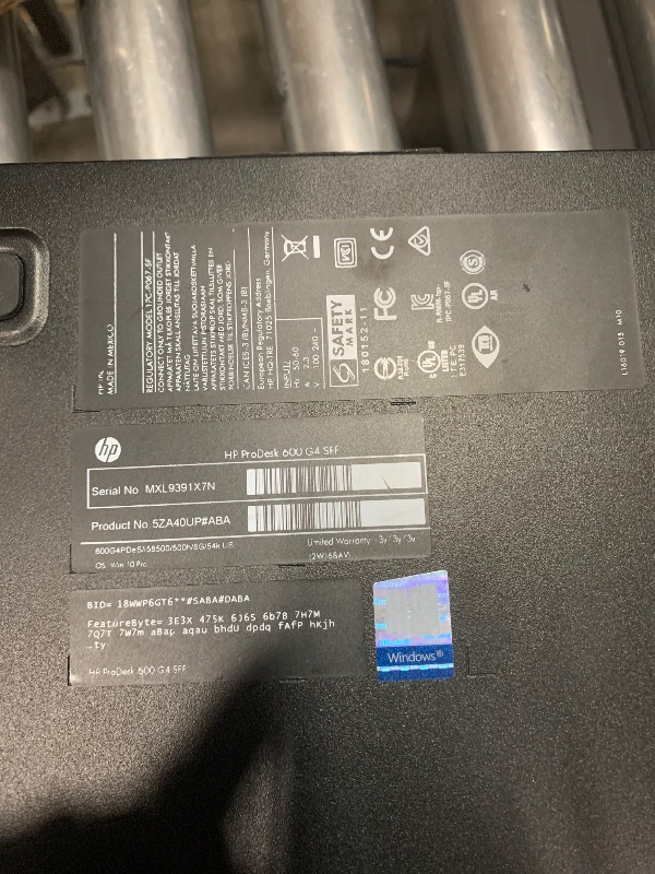 Photo 1 of ******NO POWER CABLE****HP ProDesk 600G4 Desktop Computer | Hexa Core Intel i5 (3.2) | 32GB DDR4 RAM | 1TB SSD Solid State | Windows 11 | Home or Office PC (Renewed)