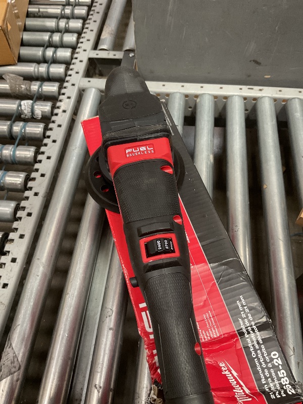 Photo 1 of . Milwaukee M18 Fuel 21mm Random Orbital Polisher - No Charger, No Battery, Bare Tool Only