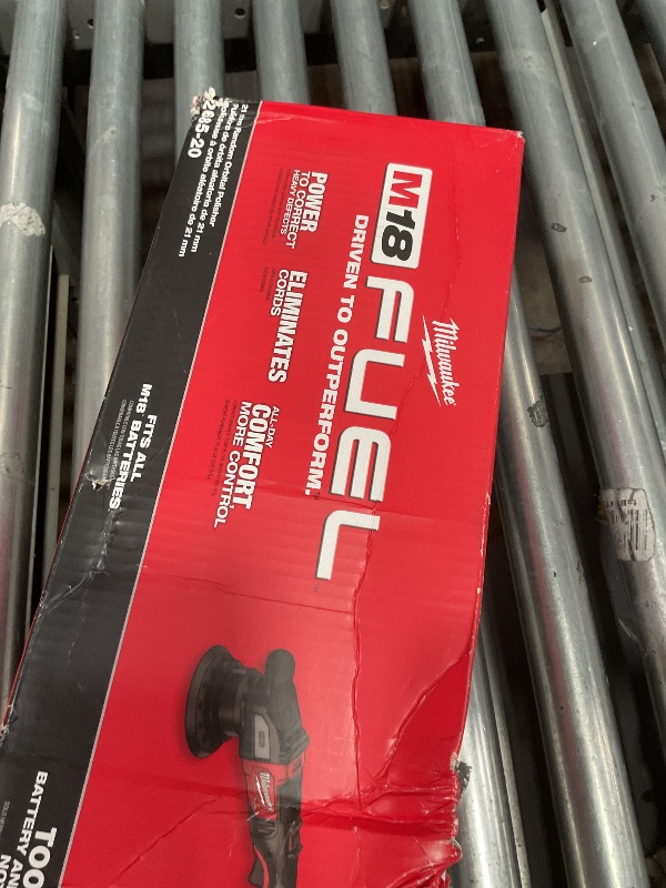 Photo 1 of . Milwaukee M18 Fuel 21mm Random Orbital Polisher - No Charger, No Battery, Bare Tool Only