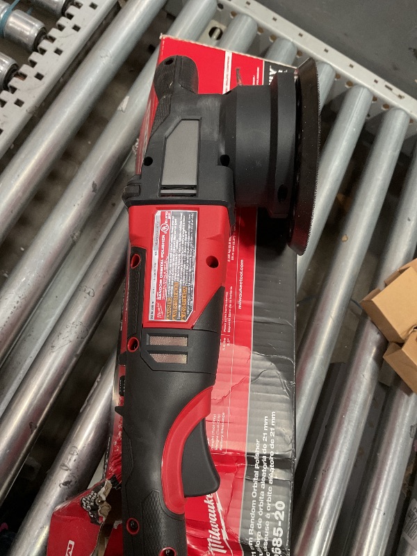 Photo 1 of . Milwaukee M18 Fuel 21mm Random Orbital Polisher - No Charger, No Battery, Bare Tool Only