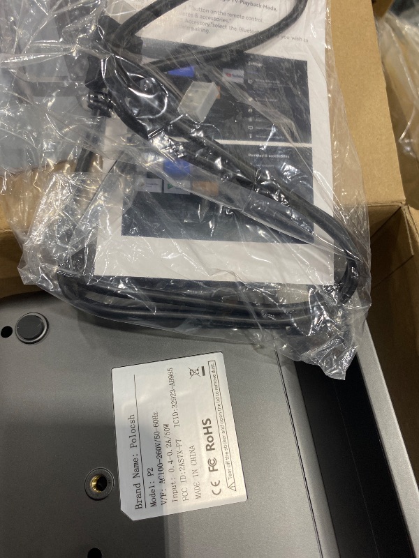 Photo 1 of **FOR PARTS ONLY**
Polocsh 4k Projector with WiFi and Bluetooth, Smart Projector with Auto Focus & Voice Control, Over 10,000+ Apps Movie Home Theater Mini Portable Proyector For Indoor/Outdoor