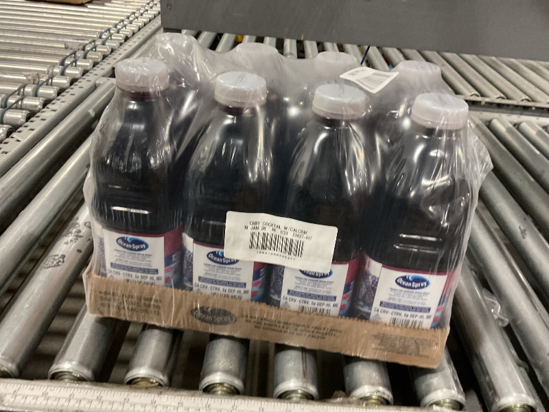 Photo 1 of *BB-JAN/19/26**Ocean Spray, Cranberry Juice Cocktail with Calcium, 64 Oz (Case of 8)