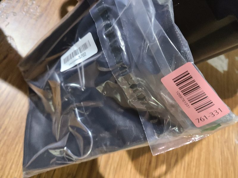 Photo 1 of 1 Pack Extra Long Hair Extension Holder Wig Storage Bag with Hanger Hairpieces Ponytail Bundles Storage Carrier Case for Store Style Hair Travel Hair Extensions Bag Black Color