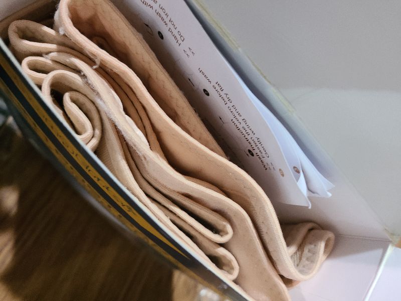 Photo 1 of 3 in 1 Postpartum Belly Band - Postpartum Belly Support Recovery Wrap, After Birth Brace, Slimming Girdles, Body Shaper Waist Shapewear, Post Surgery Pregnancy Belly Support Band (S/M, Beige)