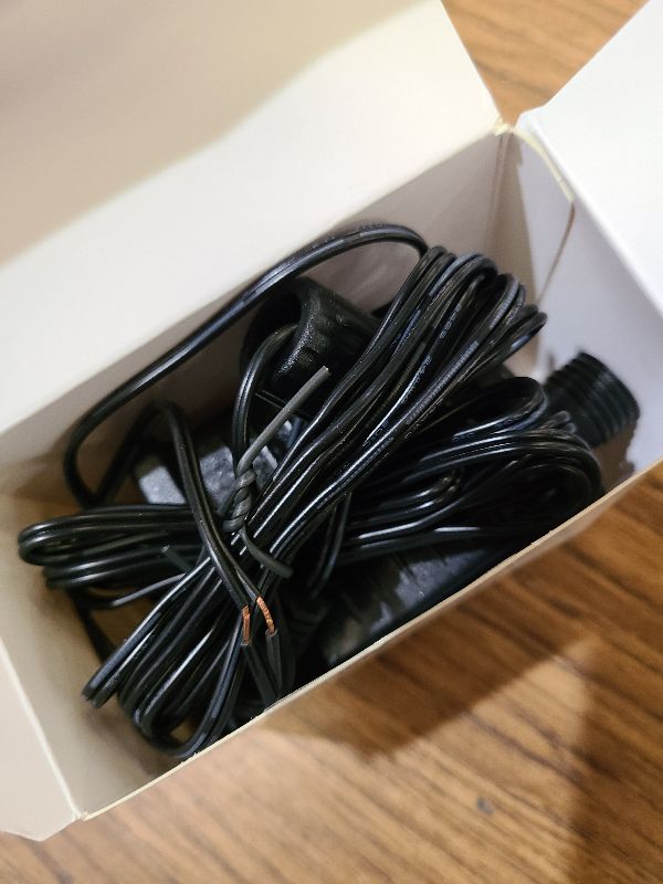 Photo 1 of 12V 12W 1A Class 2 Power Supply 2 Pack, AC to DC Low Voltage Transformer, IP44 Inflatable Power Adapter for LED Strip Lights, Christmas Decor Light, Indoor/Outdoor Use, UL Listed