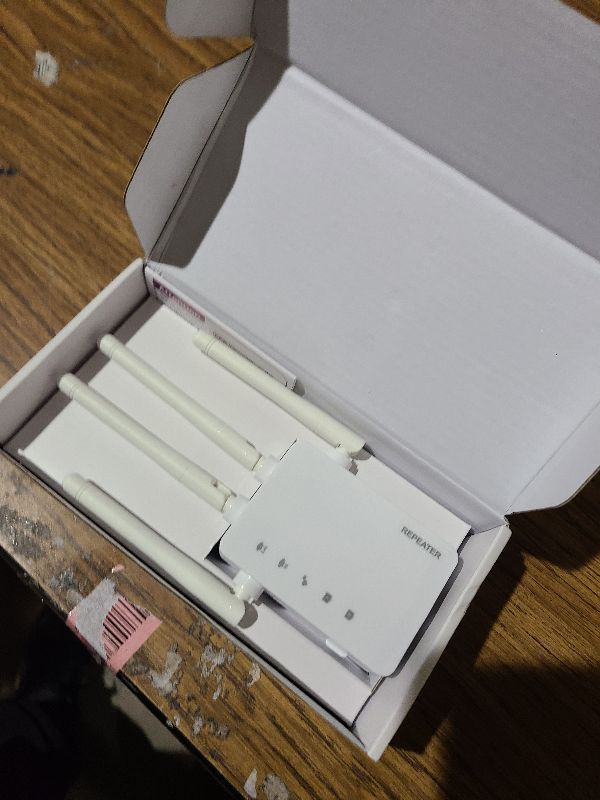 Photo 1 of 2026 WiFi Extender Signal Booster for Home, 10X Faster New Wireless Long Range Amplifier, Covers up to 15,000 sq.ft, WiFi Repeater with Ethernet Port & EasyMesh, Support 99% Devices, Easy Setup