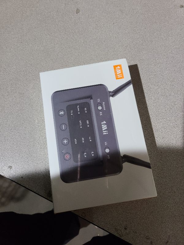 Photo 1 of 1Mii B03 Bluetooth 5.3 Transmitter Receiver for TV Home Stereo BT Headphones, aptX Low Latency/Adaptive/HD Bluetooth Audio Adapter, Splitter for Wired & Wireless, Optical RCA AUX 3.5mm Inputs/Outputs