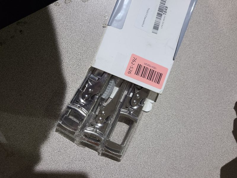 Photo 1 of 3-Pack Adjustable Stainless Steel Jar Opener - Multifunctional Jar Opener for Weak Hands, Seniors with Arthritis - Includes Keychain Opener - Opens Jars, Bottles, Containers Easily?Kitchen Accessories