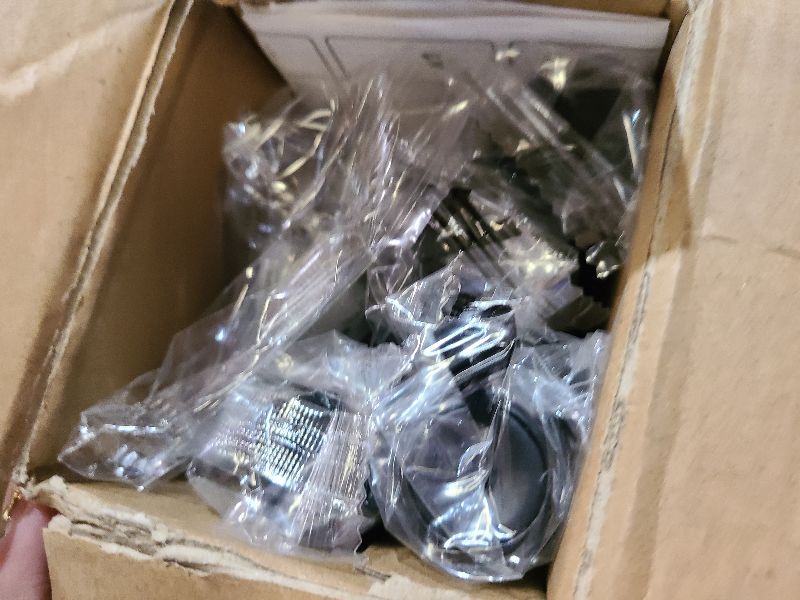 Photo 1 of 1 Inch Curtain Rods for Windows, 32 to 72 Inch Black Rustic Curtain Rod Set, Modern Design Drapery Tubes with Brackets Room Divider, For Indoor and Outdoor