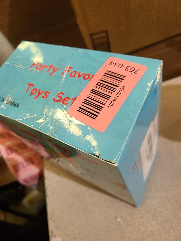 Photo 1 of 118 Pcs Party Favors for Kids, Pop Fidget Treasure Box Toys, Classroom Prizes, Pinata Filler Goodie Bag Stuffers, Treasure Chest Carnival Prizes, Prize Box Bulk Toys for Boys Girls 4-8