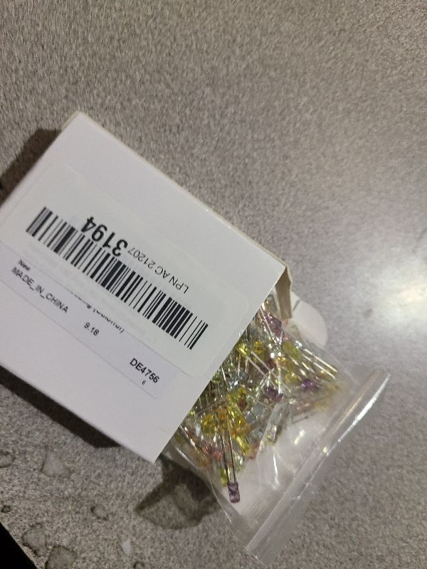 Photo 1 of 180 Pcs LED 3mm 3V 0.06W String Lights Replacement Bulbs Energy Efficient Light Bulb Outdoor String Light Connectable LED Bulbs for Festival Patio Garden Wedding (Colorful)