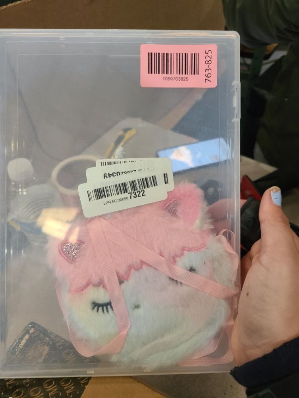 Photo 1 of 2 Pack Mini Crossbody Bag - Kids Shoulder Bags, Small Sling Bag for Travel, Unicorn Sling Bag for Girls (Color 2)