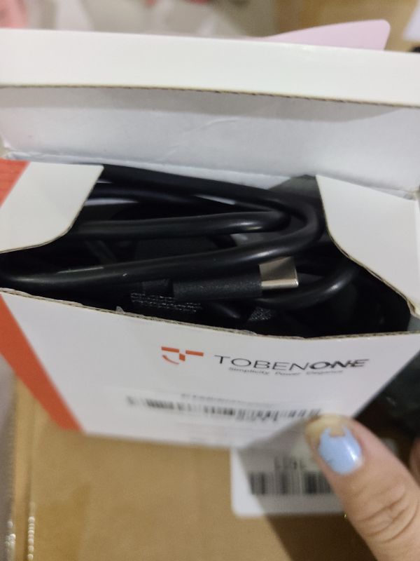 Photo 1 of 100W USB C Laptop Charger, Universal GaN III Power Supply Adapter, Replacement Foldable Fast Charger PD3.0 for MacBook Pro/Air, HP, Lenovo, Asus, Steam Deck, and All Type C Devices (5ft Cable)