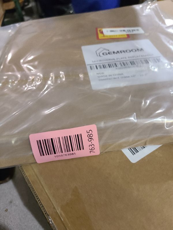 Photo 1 of 12" Whirlpool Microwave Glass Plate Replacement W11367904 W11291538 W10337247 W11443145, Compatible with Whirlpool Microwave Glass Turntable Plate WMH31017 WML55011 Whirlpool 12 Inch Microwave Plate