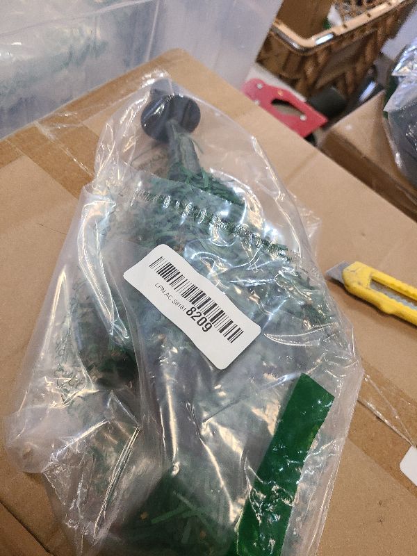 Photo 1 of 10 inch Mini Christmas Tree, Green Artificial Pine Tree for Tabletop Decorations