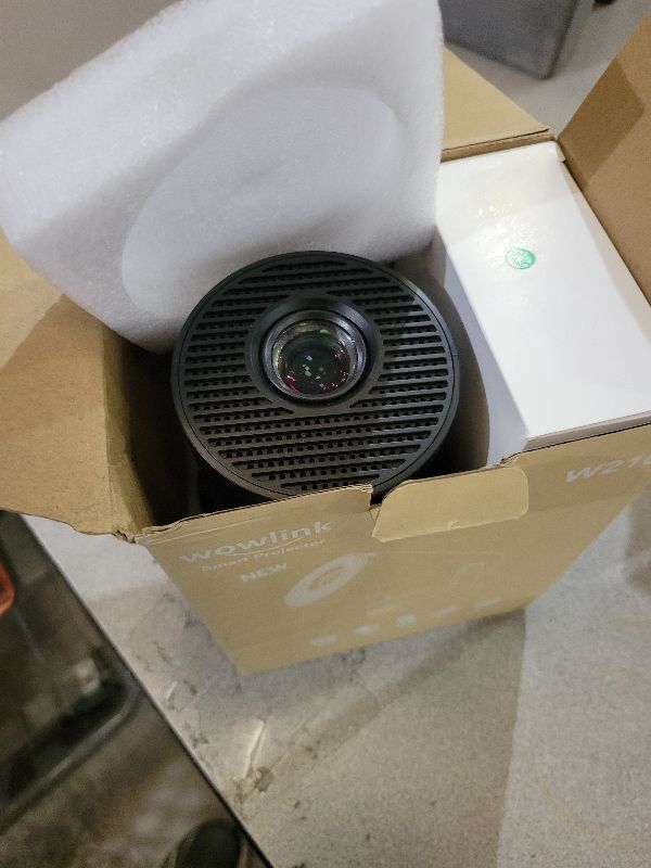 Photo 1 of [Built-in Apps & 2026 Upgraded] Mini Projector with WiFi 6 and Bluetooth 5.4 Support 4K 1080P Auto Keystone 180° Rotatable Projector Portable Compatibile with HDMI/TV Stick/Memory Stick/Laptop