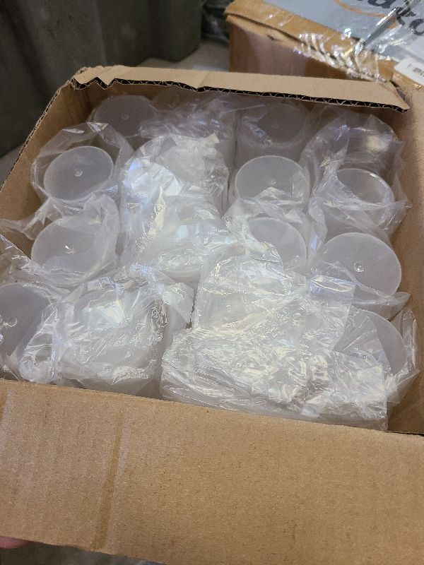 Photo 1 of 20 Pcs 60ml/2oz Deodorant Containers Plastic Refillable Deodorant Holder Twist Up Top Filling Stick Tube for DIY Body Lotion Sunscreen Balm - Transparent