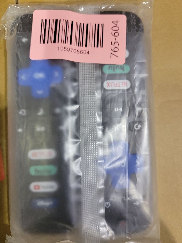 Photo 1 of (Pack of 2) Replacement Remote Control Only for Roku TV, Compatible for TCL Roku/Hisense Roku/Onn Roku/Sharp Roku/Element Roku/Westinghouse Roku/Philips Roku Smart TVs (Not for Roku Stick and Box)