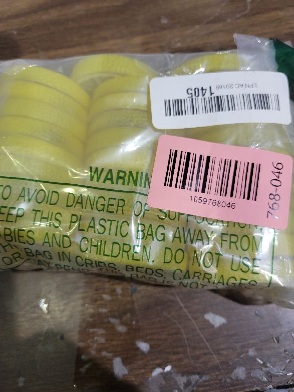 Photo 1 of Akenhety 30pcs Artificial Lemon Slices Home Kitchen Decor Fake Fruit Basket Display Decoration Lifelike Lemon Vase Filler?Yellow?