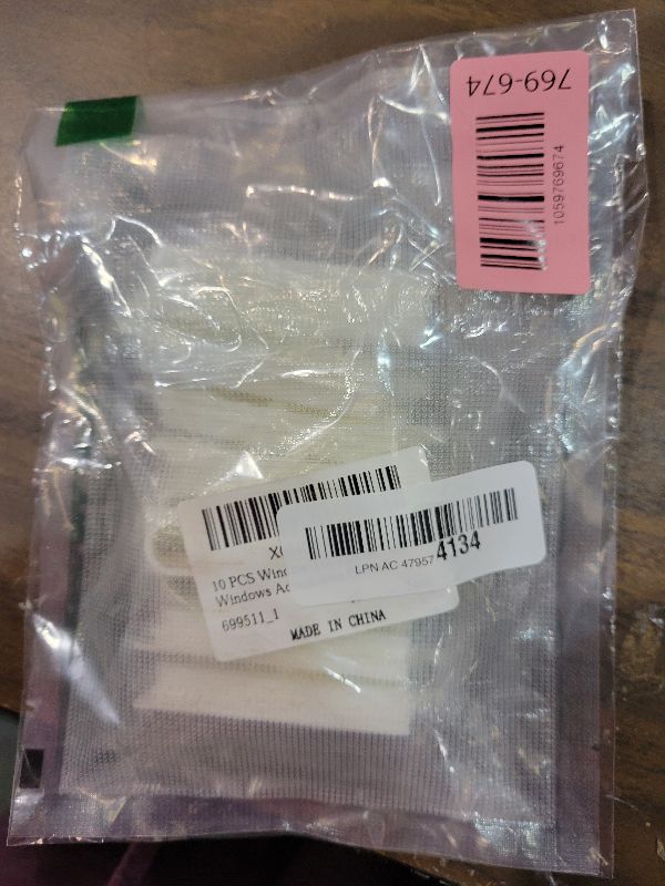 Photo 1 of 10 PCS Window Tilt Latches Pair, Windows Spring Lock Accessories, Snap-in Window Tilt Latch Replacement, Sliding Windows Slope Latches, Window's Latch Replacement for Home Windows Accessories (White)