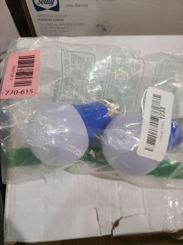 Photo 1 of 2 Pack BlueX LED A21 Blue Light Bulbs - 15W (120Watt Equivalent) - E26 Base Blue LED Bulb, Party Decoration, Porch, Home Lighting, Holiday Lighting, Decorative Illumination