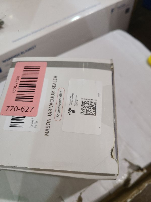 Photo 1 of 2026 Upgrade Electric Mason Jar Vacuum Sealer Kit, No Assembly 3-in-1 Kit for Wide & Regular Mouth Mason Jars, Automatic Food Sealer for Canning, Containers & Bags, Ideal for Meal Prep & Homesteading