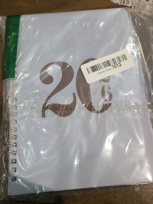 Photo 1 of 2026 Planner, Weekly and Monthly Calender Planner, Jan 2026 to Dec 2026, Hardcover 2026 Calendar Book with Tabs & Inner Pocket, Office Home School Supplies for Women & Men - A5 (6.3" x 8.5"), Dusty Blue