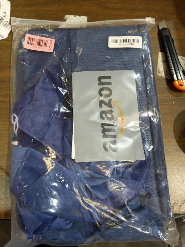 Photo 1 of 1 PC Discreet Lockable Adult Toy Bag Storage Organizer with 9 Pcs Toy Storage Drawstring Bags Organizer for Women and Men 3 Sizes, 15 x 10 x 6.3 Inches Lockable Box Travel Container(Dark Blue)